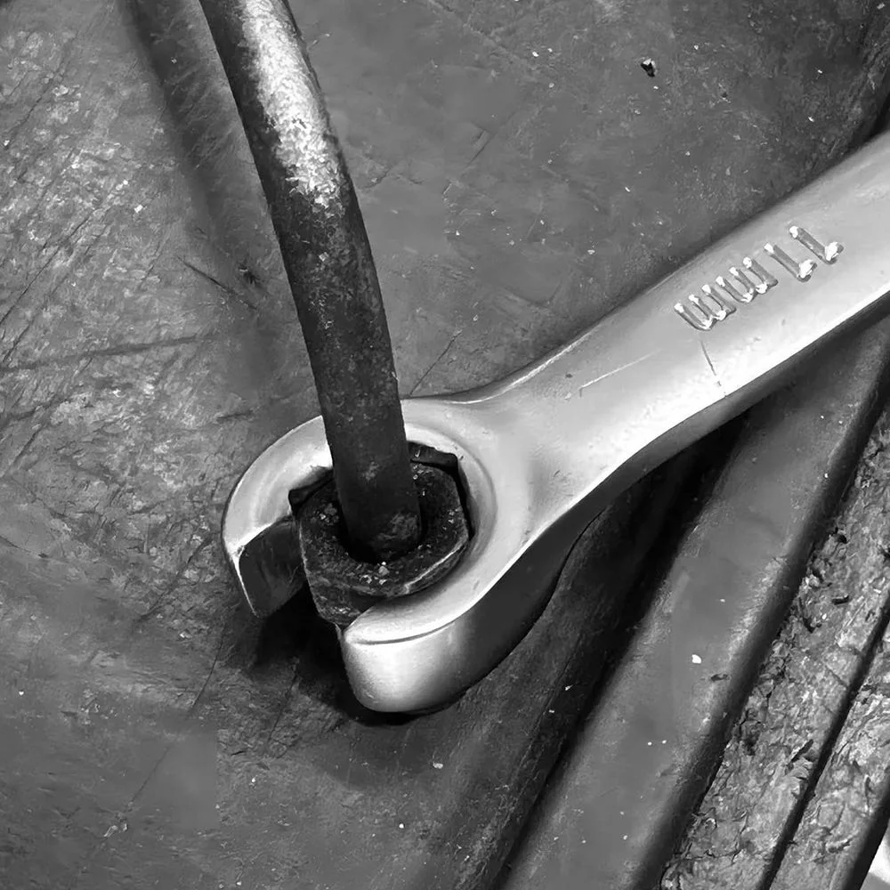 Chave Poligonal Aberta Sextavada CRV 10X11MM Corneta 3204510