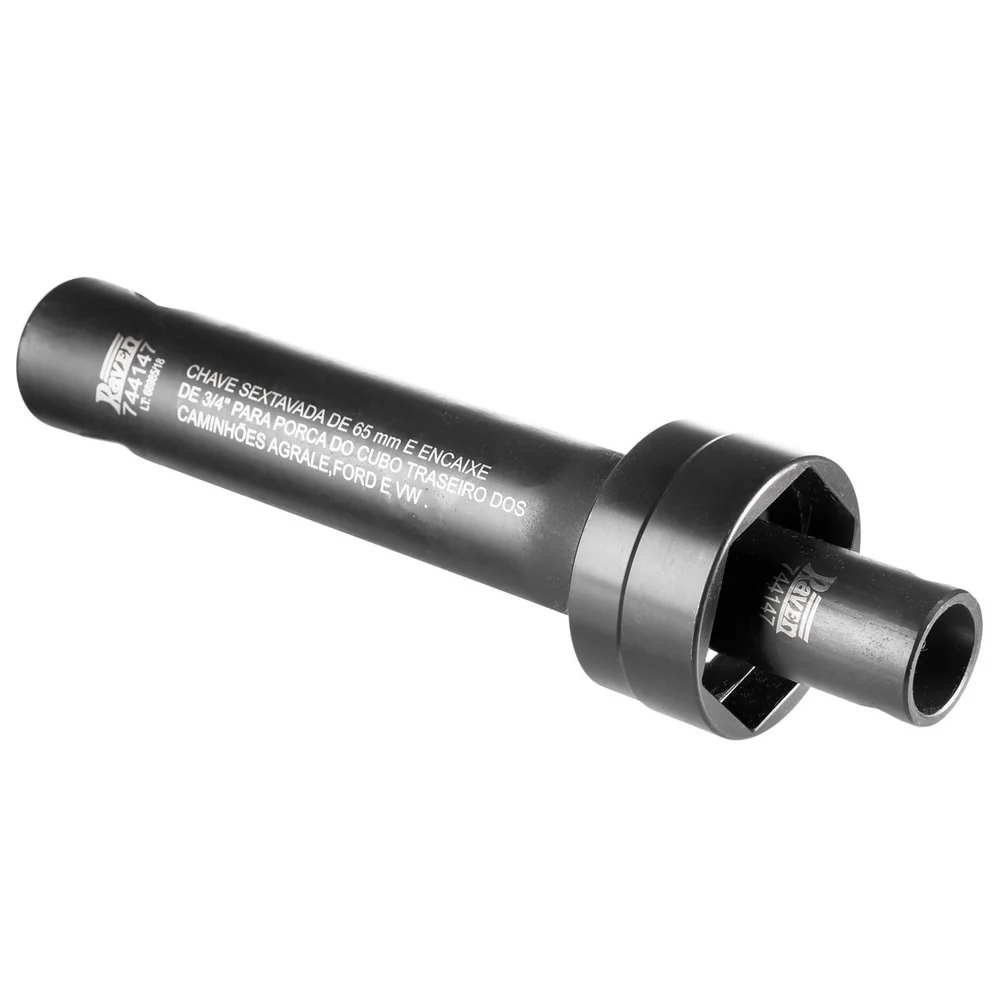 Chave Sextavada para Porca Cubo Traseiro Caminhoes Ford e VM 65MM Raven 744147