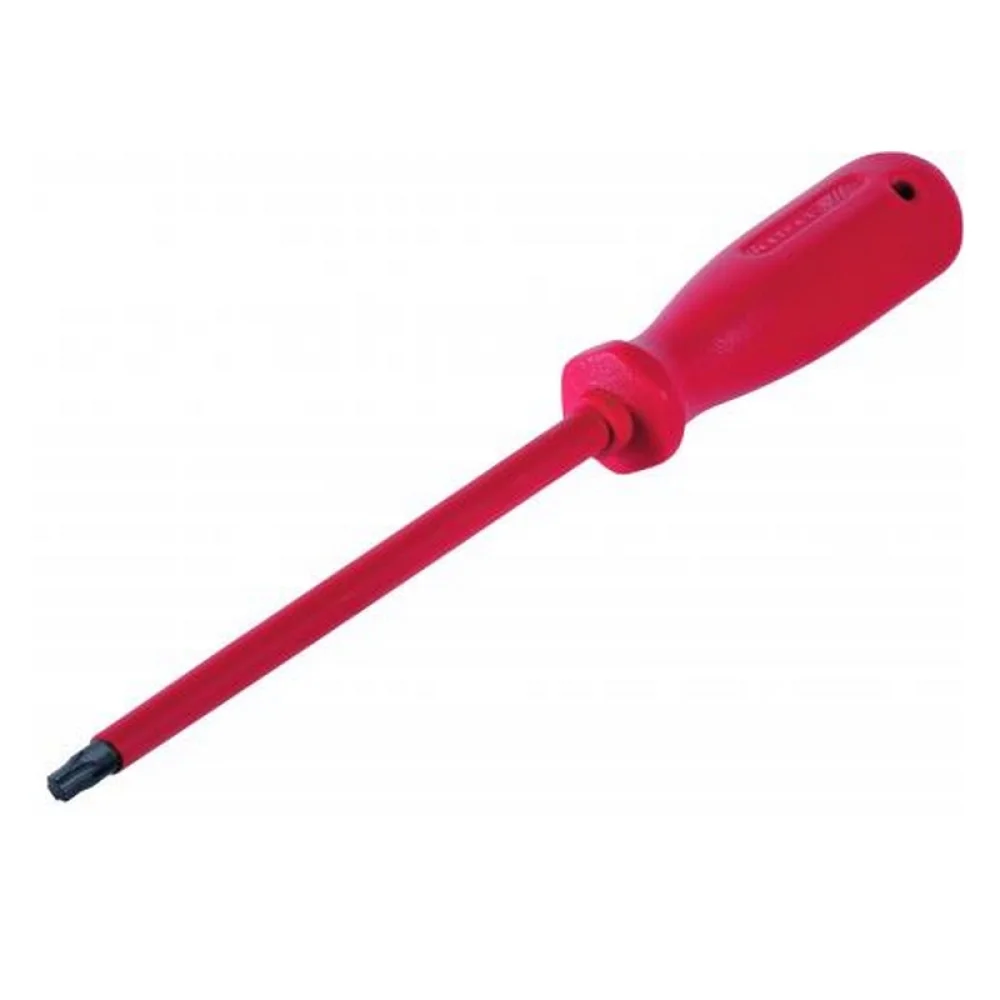 Chave Torx com Cabo Haste Isolada 1000V NBR9699 NR10 CRV T7 Gedore 163BTXNR