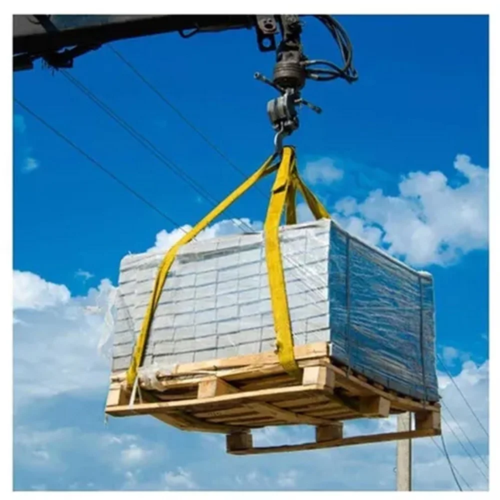 Cinta de Poliester Sling Amarela Fator Seguranca 7:1 3TX4M Fita Cabo 90DB