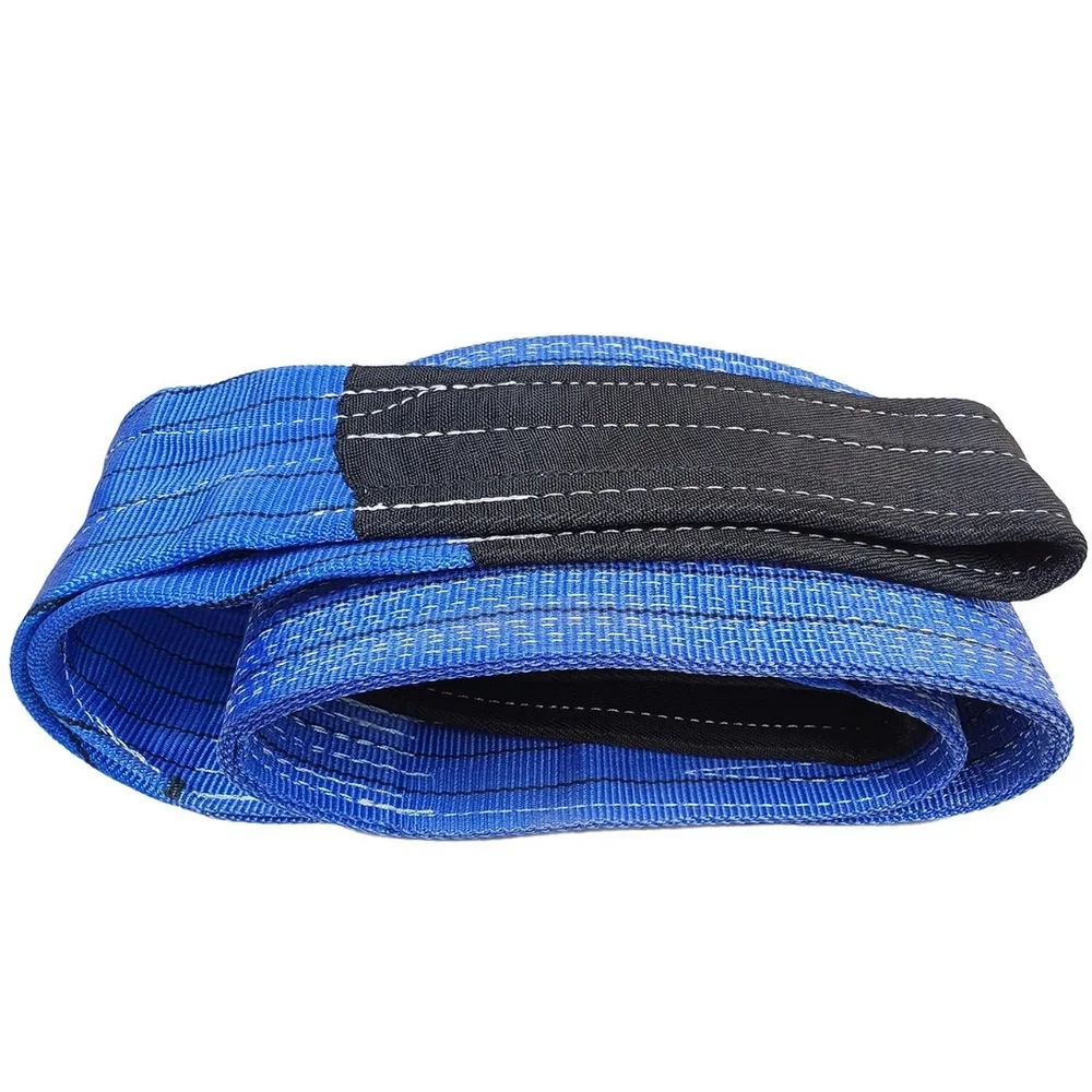 Cinta de Poliester Sling Azul Fator Seguranca 7:1 8TX4M Fita Cabo 240DB