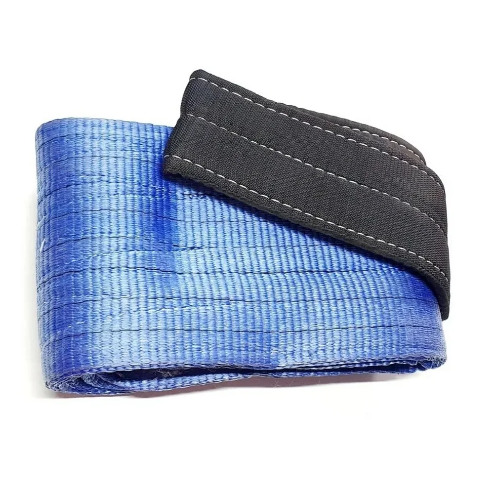 Cinta de Poliester Sling Azul Fator Seguranca 7:1 8TX4M Fita Cabo 240DB