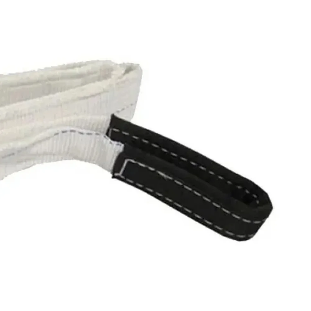 Cinta de Poliester Sling Branca Fator Seguranca 5:1 2TX1,5M Fita Cabo 50DB