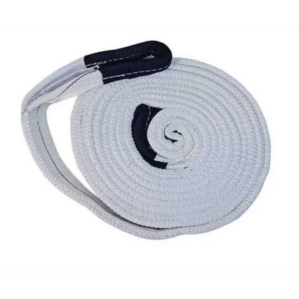 Cinta de Poliester Sling Branca Fator Seguranca 5:1 2TX8M Fita Cabo 50DB