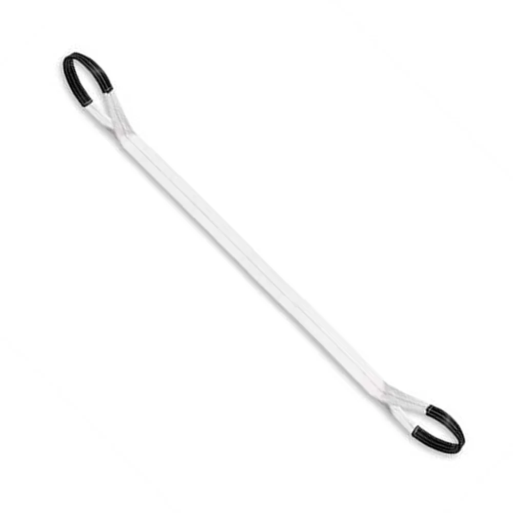 Cinta de Poliester Sling Branca Fator Seguranca 5:1 2TX8M Fita Cabo 50DB