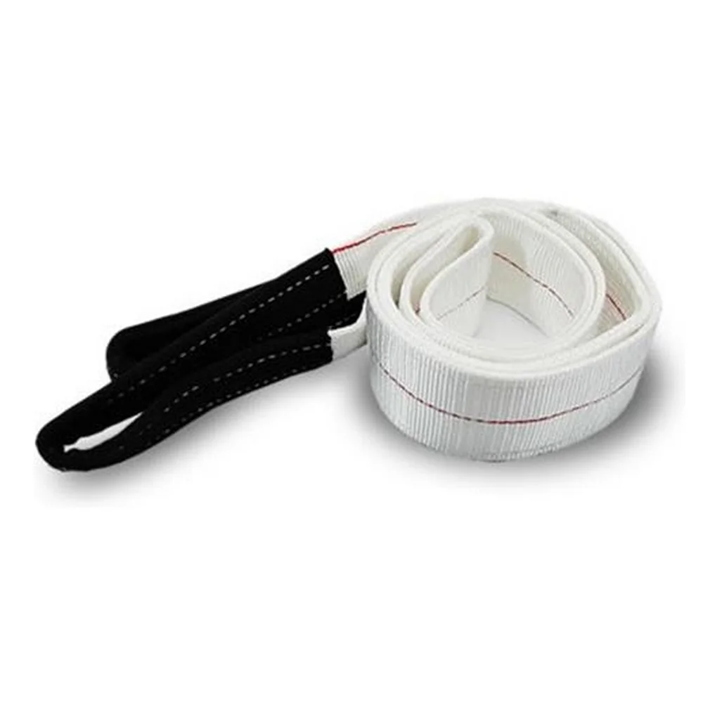 Cinta de Poliester Sling Branca Fator Seguranca 5:1 3TX3M Fita Cabo 75DB
