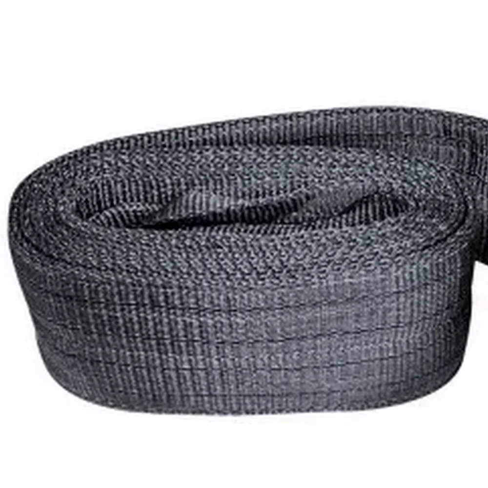 Cinta de Poliester Sling Cinza Fator Seguranca 7:1 4TX4M Fita Cabo 120DB