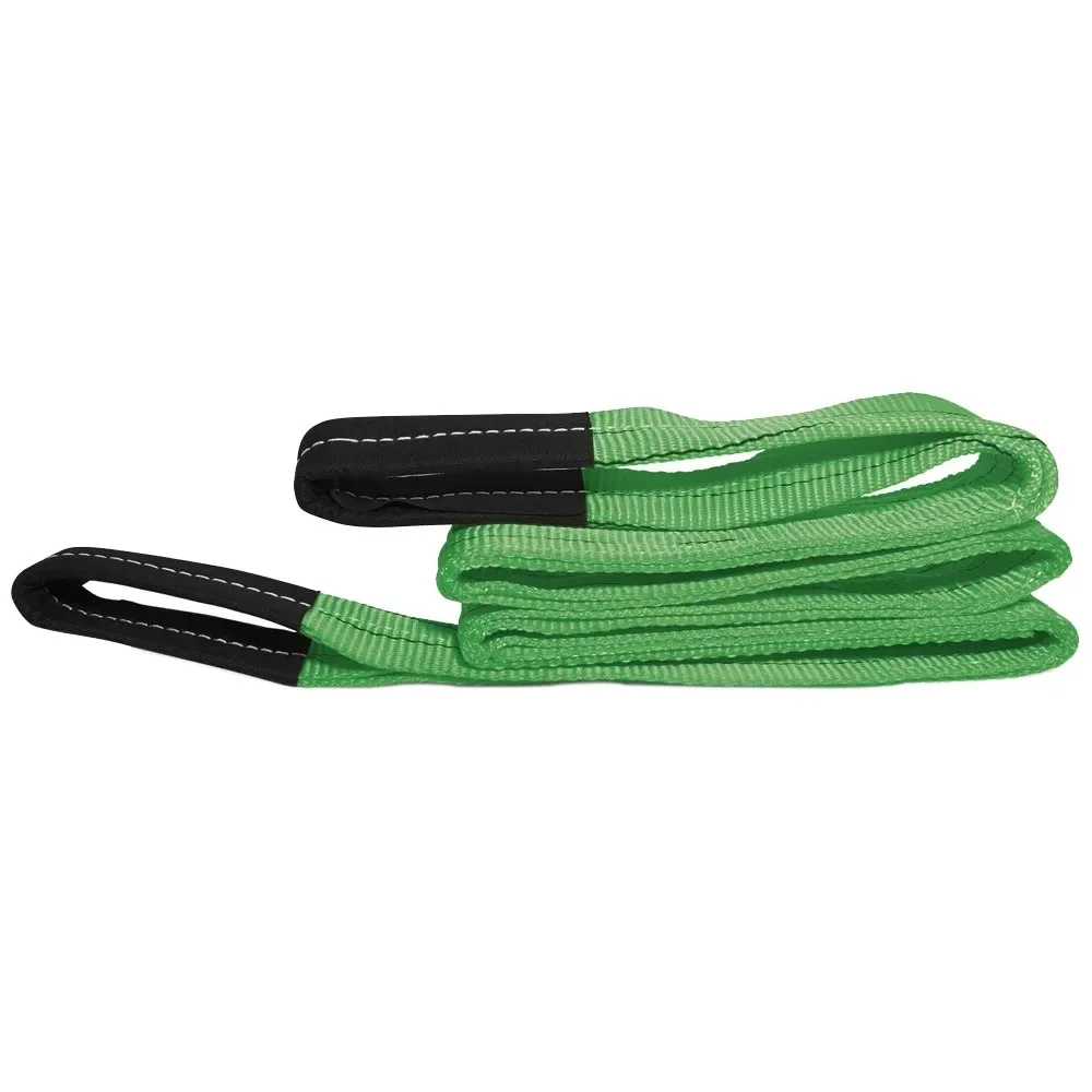 Cinta de Poliester Sling Verde Fator Seguranca 7:1 2TX1M Fita Cabo 60DB