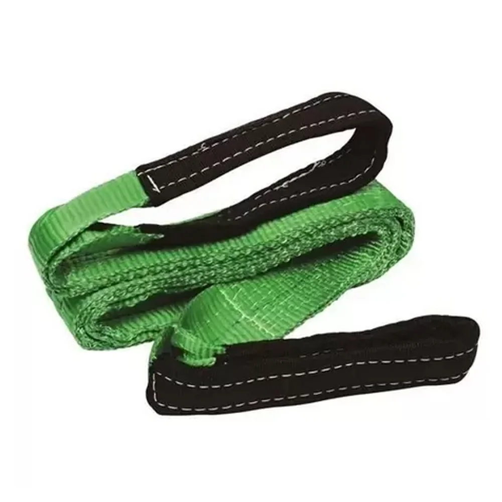 Cinta de Poliester Sling Verde Fator Seguranca 7:1 2TX4M Fita Cabo 60DB