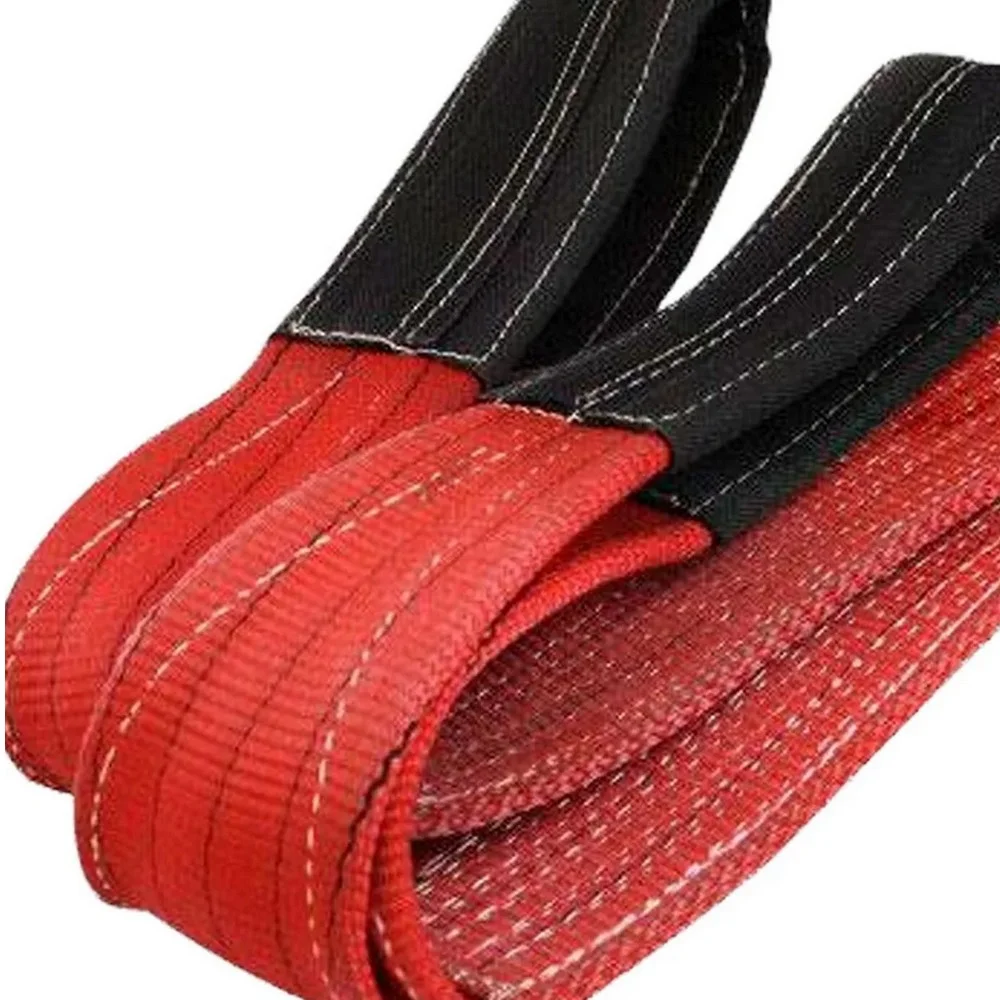 Cinta de Poliester Sling Vermelha Fator Seguranca 7:1 5TX4M Fita Cabo 150DB