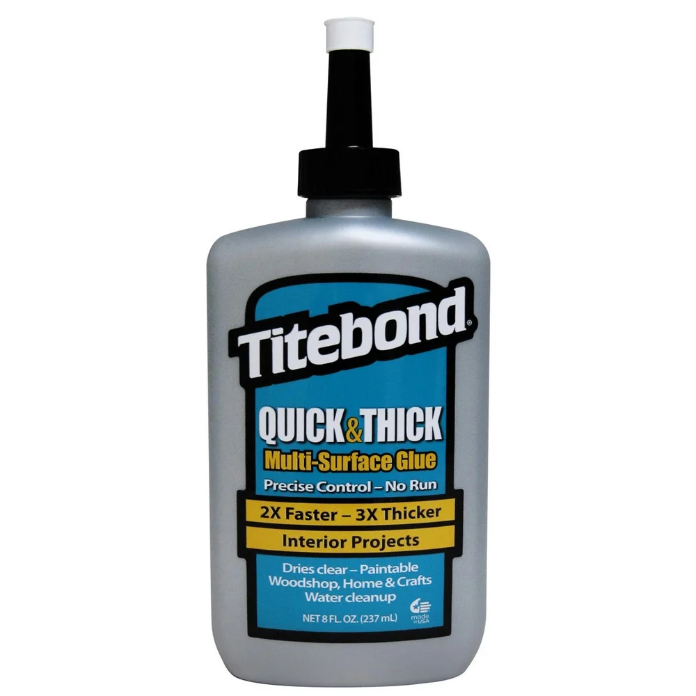 Cola para Madeira Multiuso Quick & Thick Multi Surface 237ML Titebond 2403