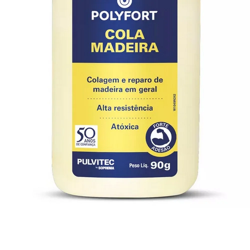 Cola para Madeira Polyfort 90G Pulvitec IA022