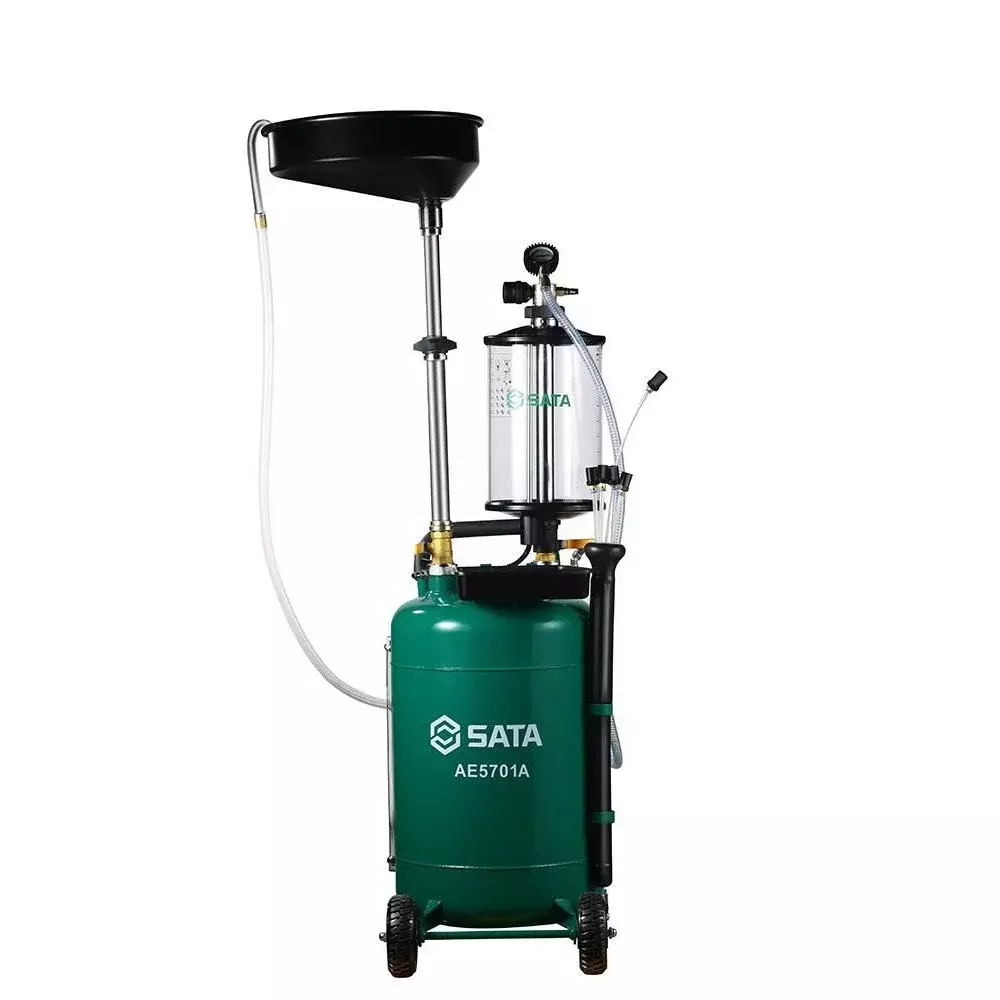 Coletor de Oleo a Vacuo Com Recipiente para Inspecao 70L Sata SCAE5701A-LA
