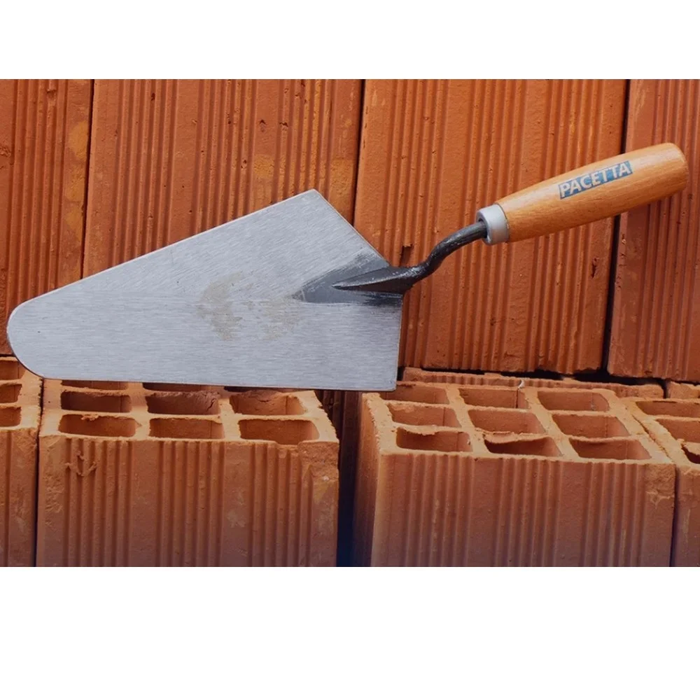 Colher de Pedreiro Canto Reto Forjada 9" Pacetta 2002
