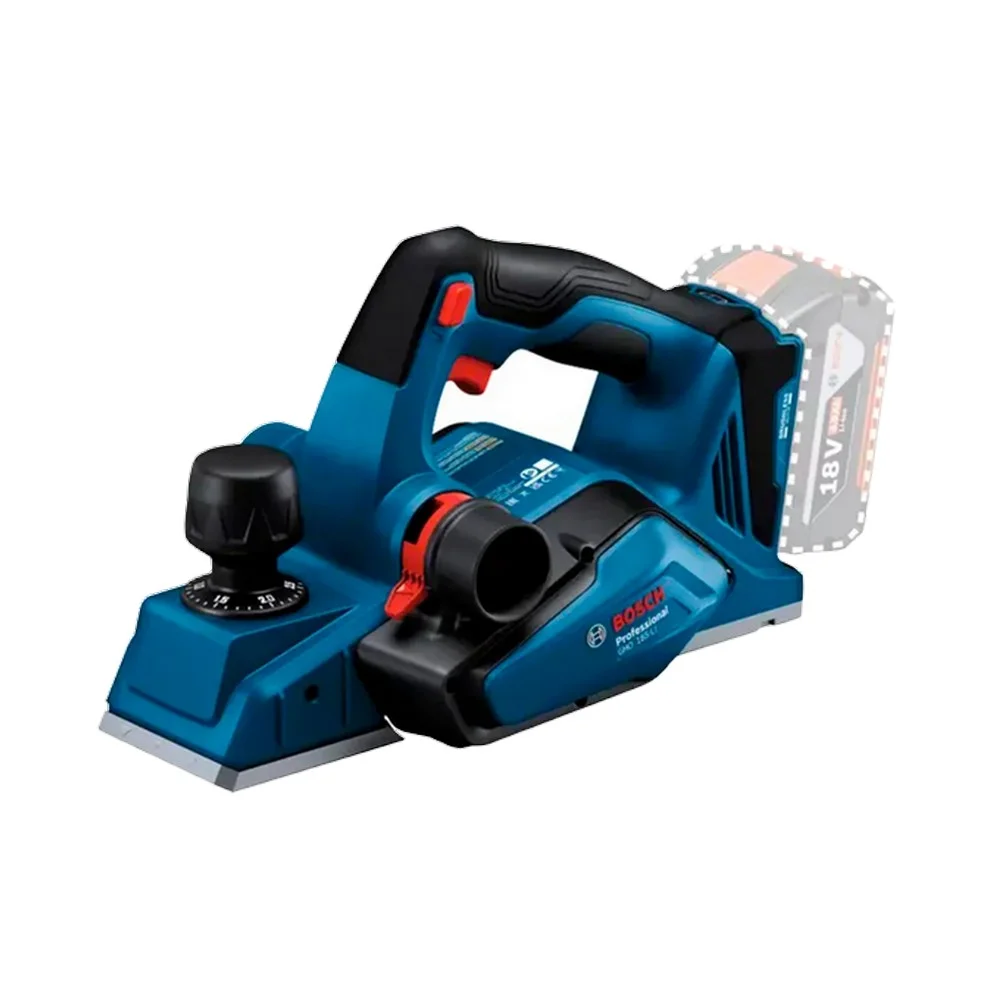 Combo Pague Menos Bosch 18V - Aspirador de Pó 10L+Plaina 82mm+2 Baterias 18V 4ah e Carregador Bivolt BOSCH