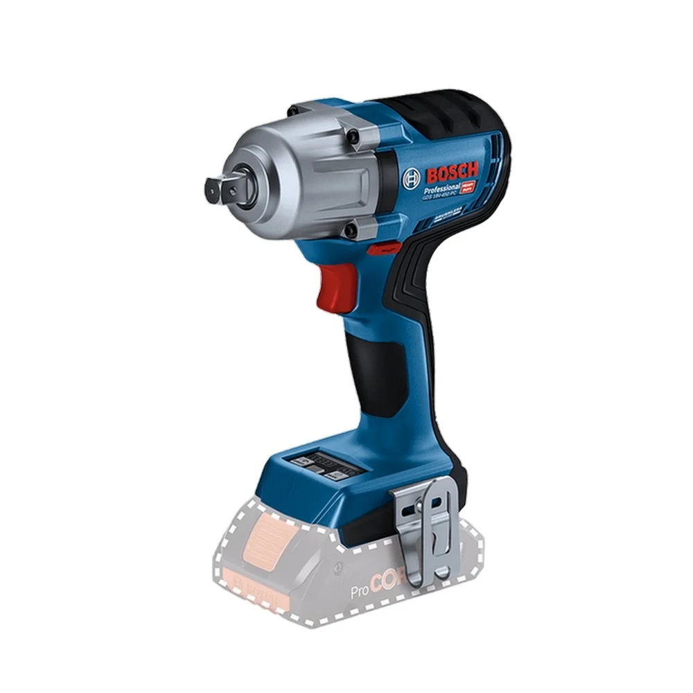 Combo Pague Menos Bosch 18V - Chave de Impacto 1/2" + Plaina 82mm + 2 Baterias 18V 4ah e Carregador Bivolt BOSCH