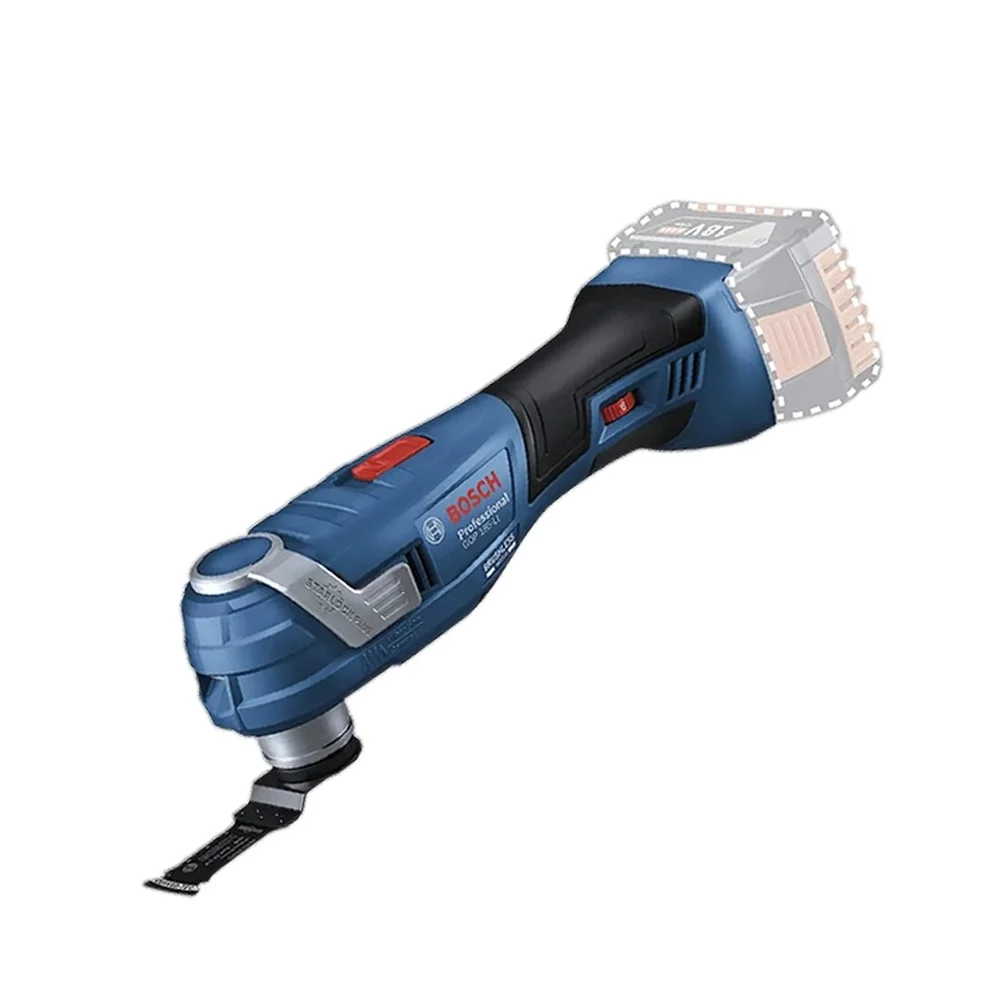 Combo Pague Menos Bosch 18V - Multicortadora Oscilante+Lixadeira Roto Orbital 5"-125mm + 2 Baterias 18V