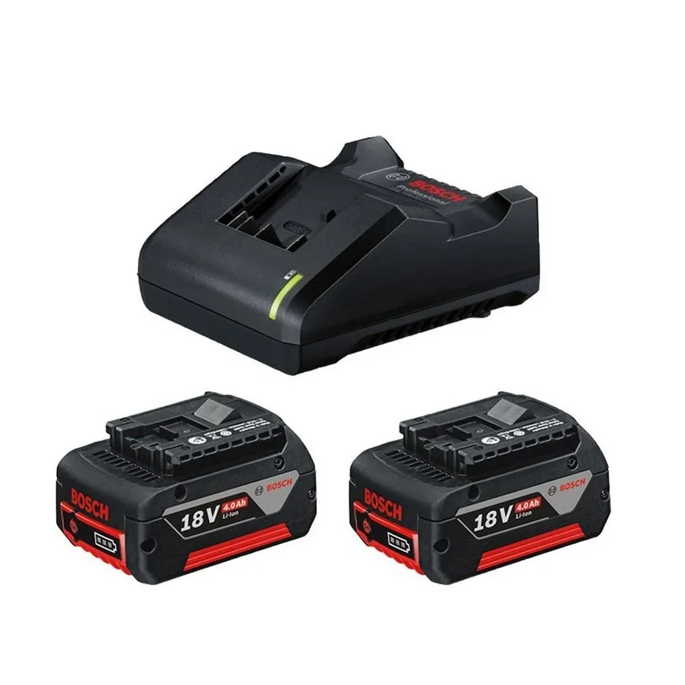 Combo Pague Menos Bosch 18V - Multicortadora Oscilante+Multicortadora Oscilante+2 Baterias 18V 4ah e Carregador Bivolt BOSCH