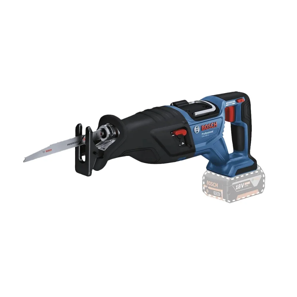 Combo Pague Menos Bosch 18V - Multicortadora Oscilante+Serra Sabre+2 Baterias 18V 4ah e Carregador Bivolt BOSCH