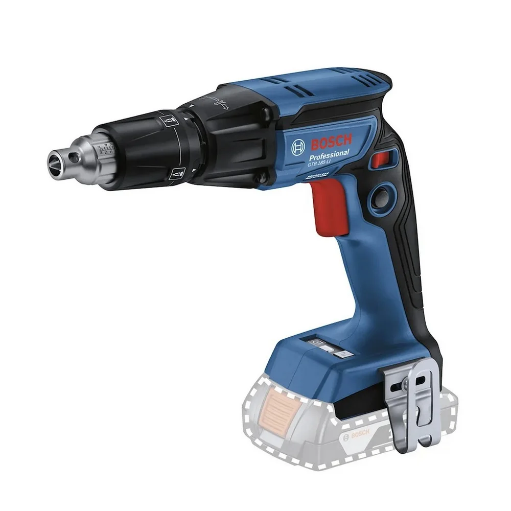 Combo Pague Menos Bosch 18V - Parafusadeira de Gesso e Drywall 1/4"+Serra Circular 140mm+2 Baterias 18V 4ah e Carregador Bivolt BOSCH