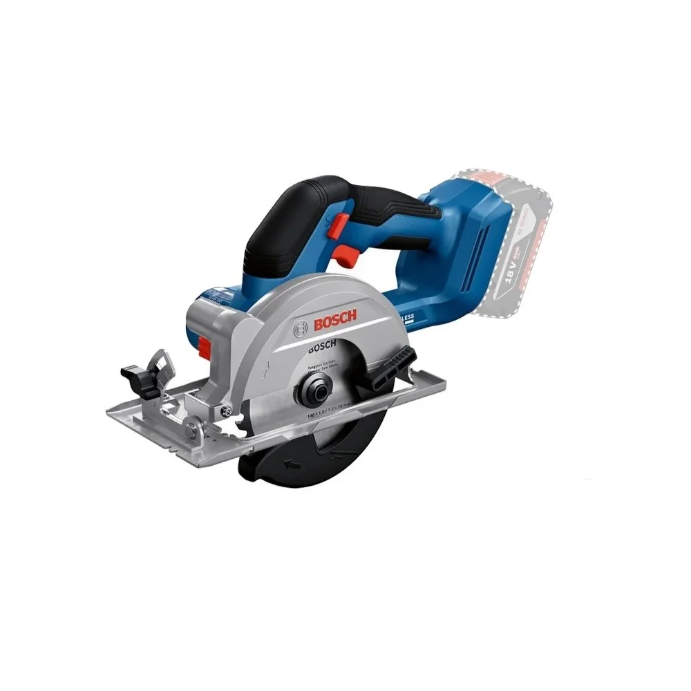 Combo Pague Menos Bosch 18V - Parafusadeira de Gesso e Drywall 1/4"+Serra Circular 140mm+2 Baterias 18V 4ah e Carregador Bivolt BOSCH