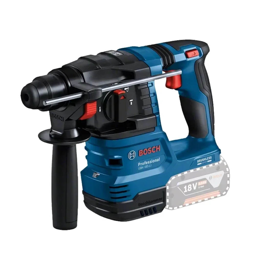 Combo Pague Menos Bosch 18V - Parafusadeira de Gesso e Drywall + Martelete Perfurador Rompedor SDS-PLUS + 2 Baterias 18V 4ah e Carregador Bivolt BOSCH