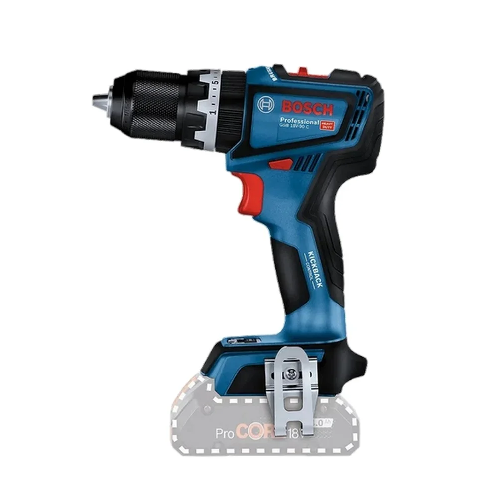 Combo Pague Menos Bosch 18V - Parafusadeira Furadeira Impacto 1/2"+Parafusadeira de Gesso e Drywall 1/4"+2 Baterias 18V 4ah e Carregador Bivolt BOSCH