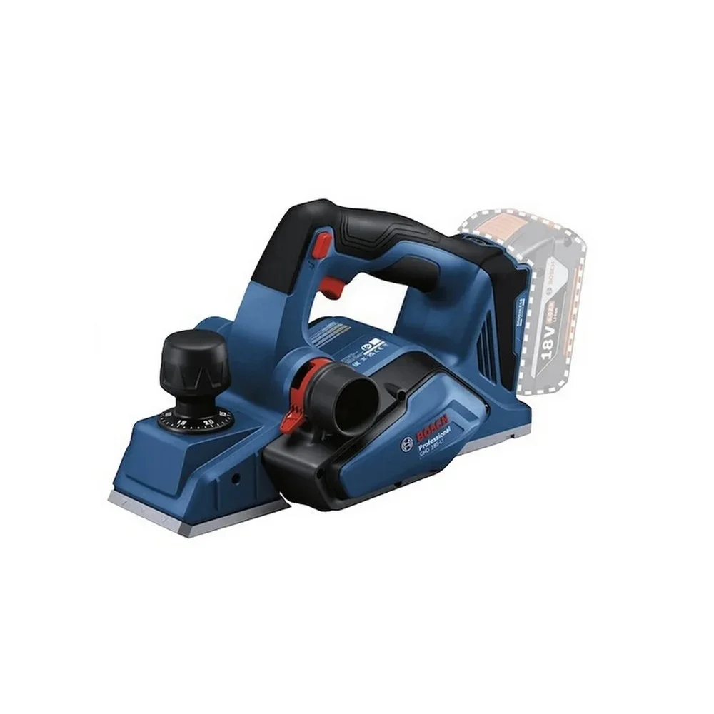 Combo Pague Menos Bosch 18V - Plaina 82mm + Esmerilhadeira 5" + 2 Baterias 18V 4ah e Carregador Bivolt BOSCH