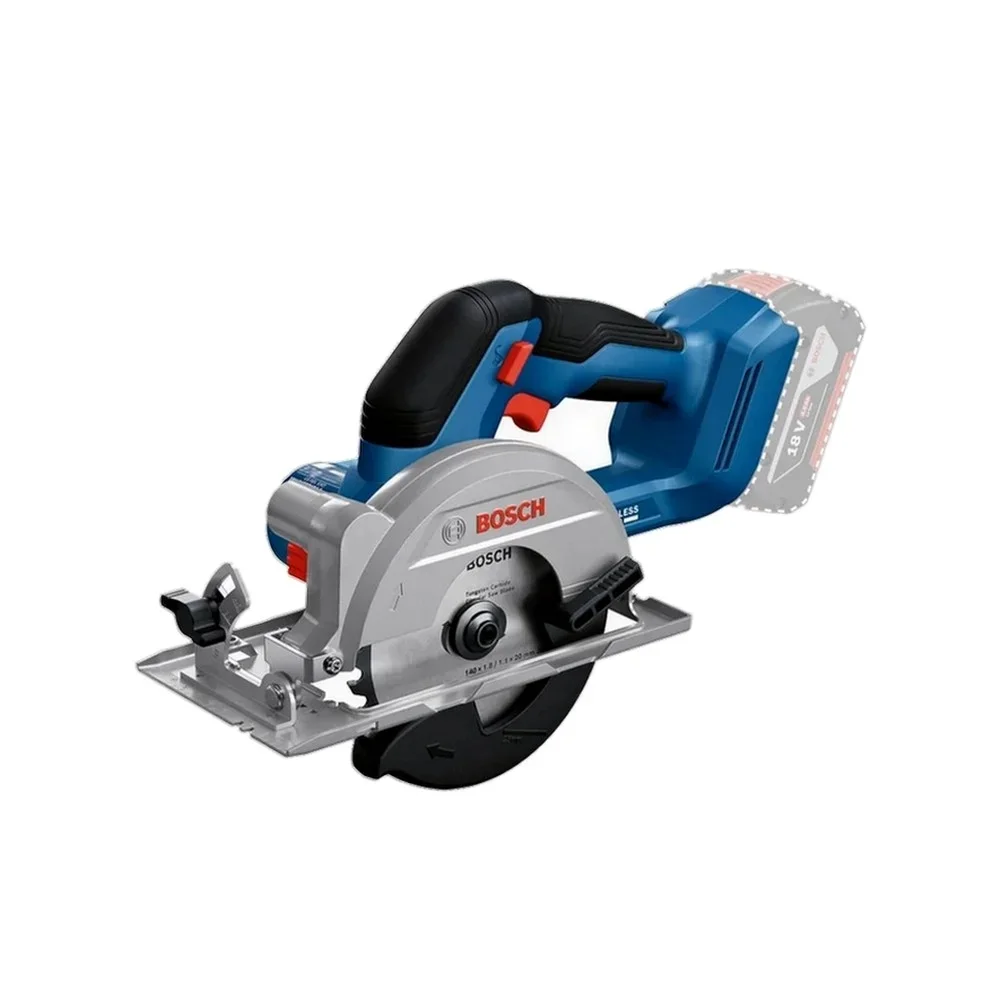 Combo Pague Menos Bosch 18V - Plaina 82mm + Serra Circular 140mm + 2 Baterias 18V 4ah e Carregador Bivolt BOSCH