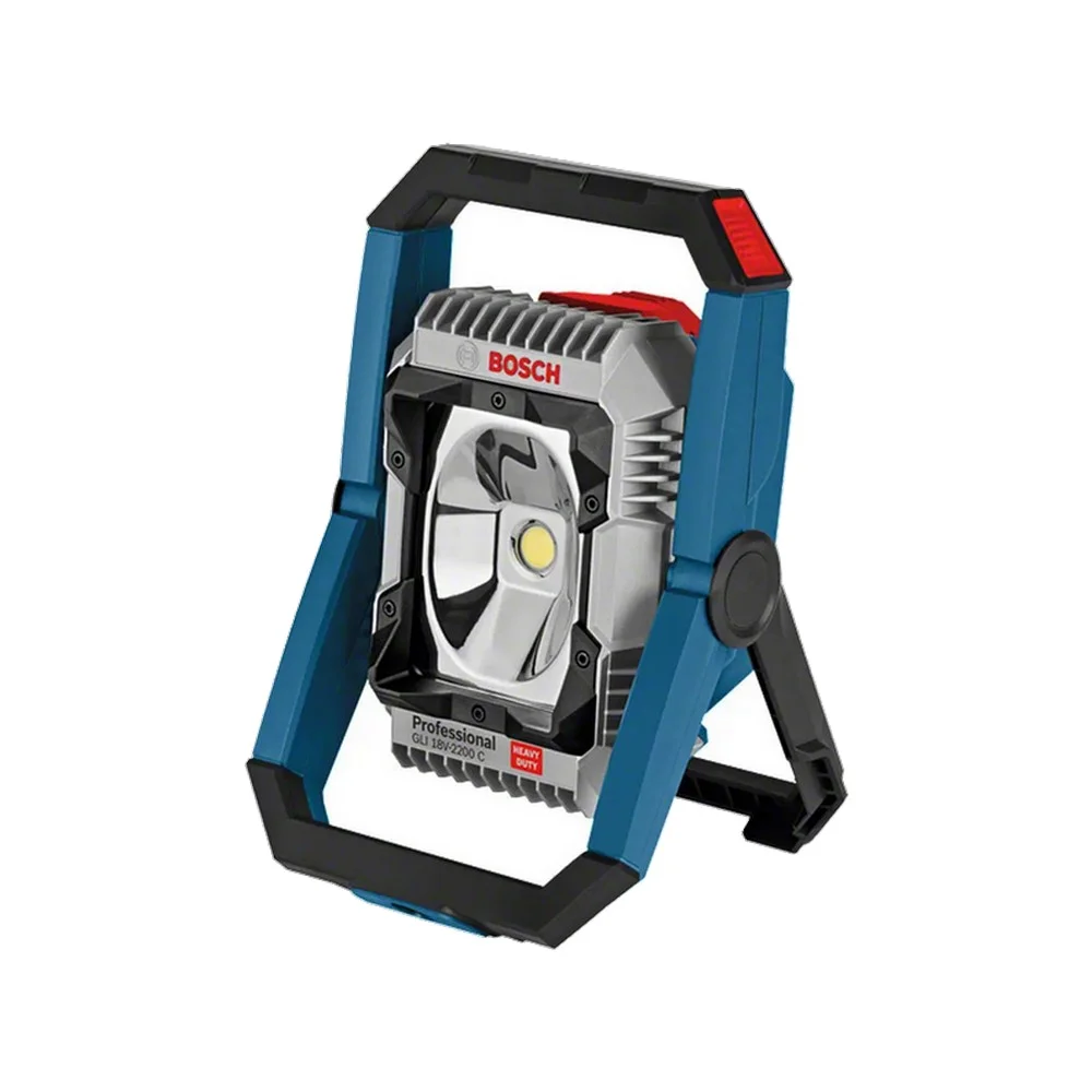 Combo Pague Menos Bosch 18V - Refletor de Led 2200 Lumens + Plaina 82mm + 2 Baterias 18V 4ah e Carregador Bivolt BOSCH