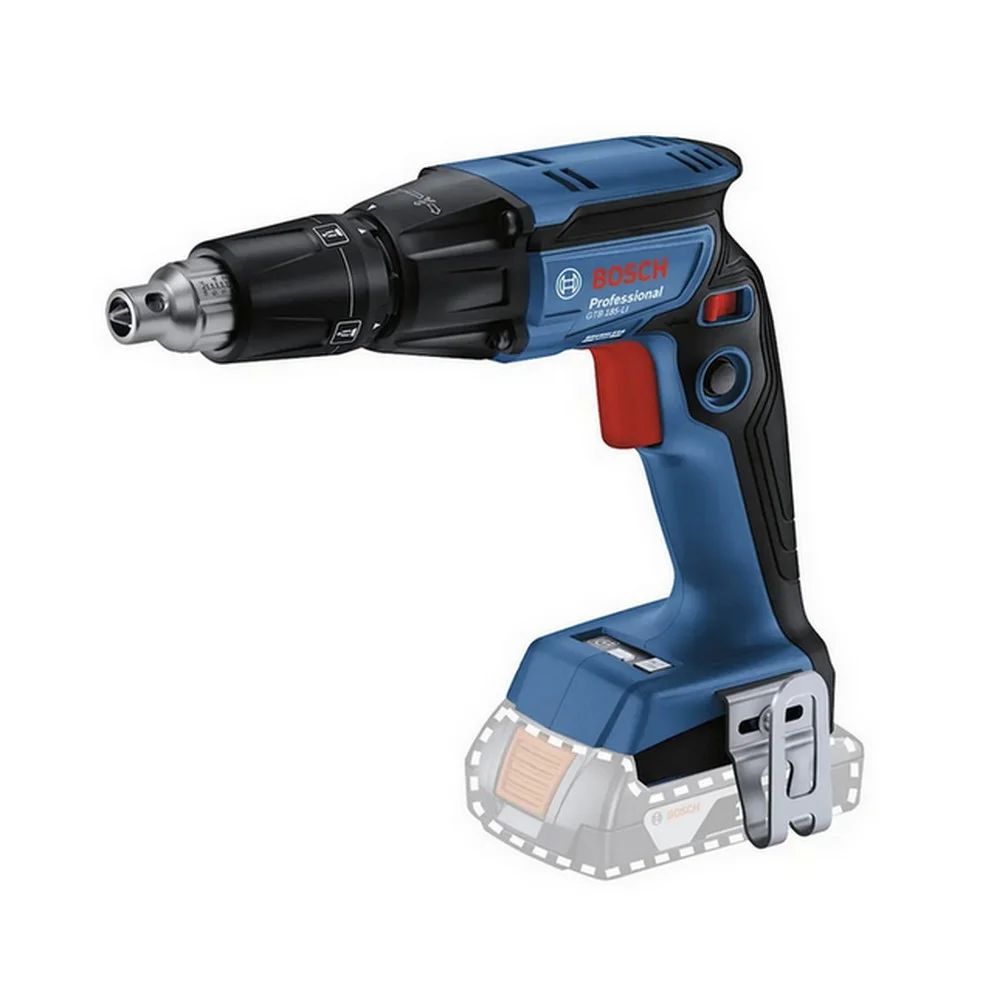 Combo Pague Menos Bosch 18V - Refletor de Led 2200 Lumens+Parafusadeira de Gesso e Drywall 1/4"+2 Baterias 18V 4ah e Carregador Bivolt BOSCH