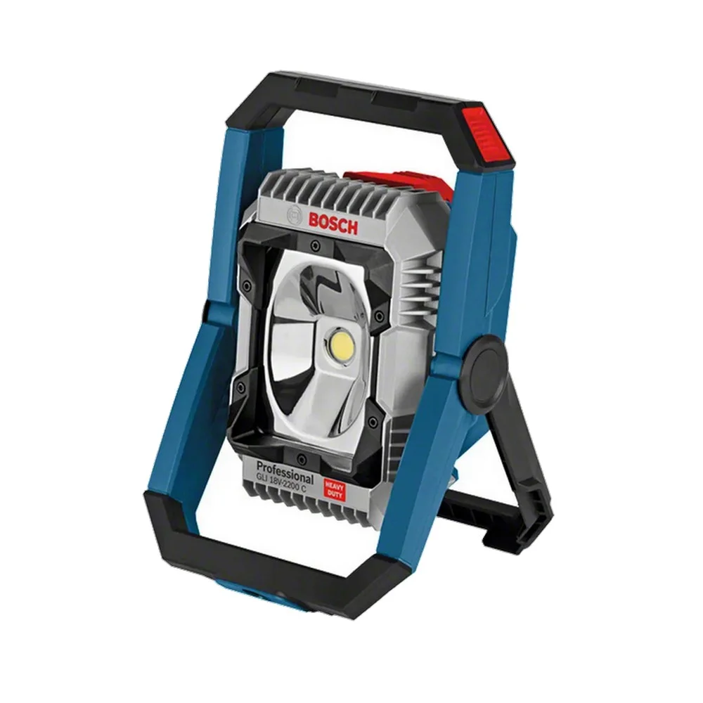 Combo Pague Menos Bosch 18V - Refletor de Led 2200 Lumens+Parafusadeira de Gesso e Drywall 1/4"+2 Baterias 18V 4ah e Carregador Bivolt BOSCH