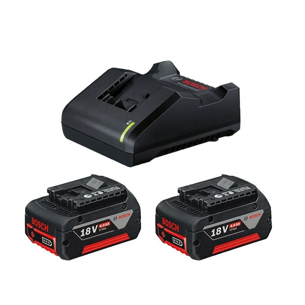 Combo Pague Menos Bosch 18V - Serra Tico-Tico 125mm + Martelete Perfurador Rompedor SDS-PLUS + 2 Baterias 18V 4ah e Carregador Bivolt BOSCH
