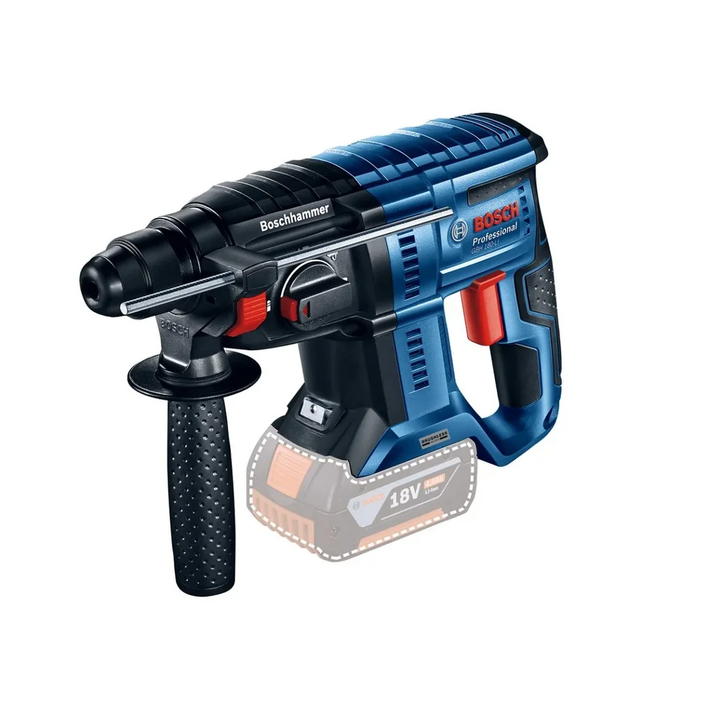 Combo Pague Menos Bosch 18V - Serra Tico-Tico 125mm + Martelete Perfurador Rompedor SDS-PLUS + 2 Baterias 18V 4ah e Carregador Bivolt BOSCH