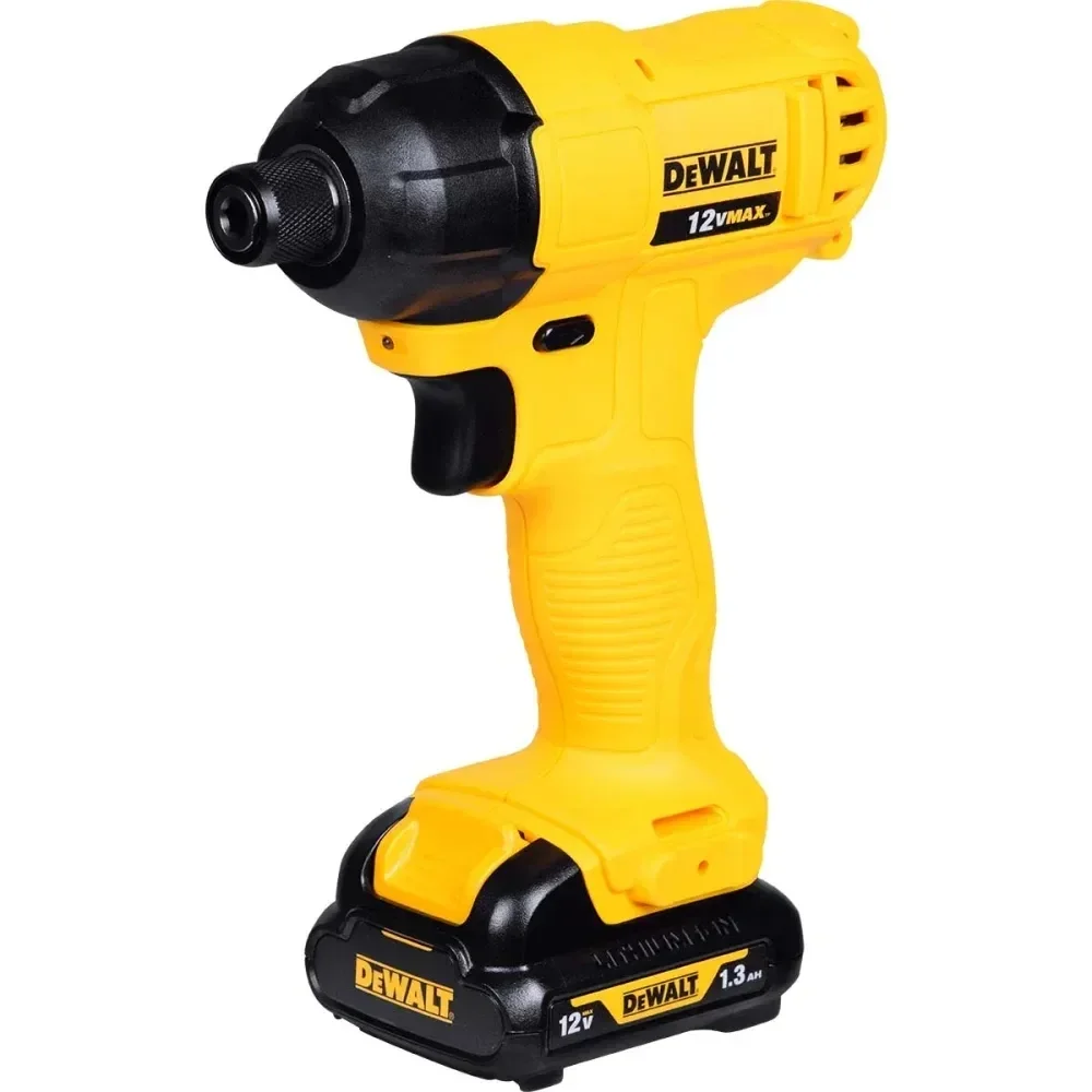 Combo Parafusadeira+furadeira Impacto 12V Carregador Maleta e 2 Baterias 1,3AH 3/8" 1/4" Bivolt Dewalt DCK201C2-BR