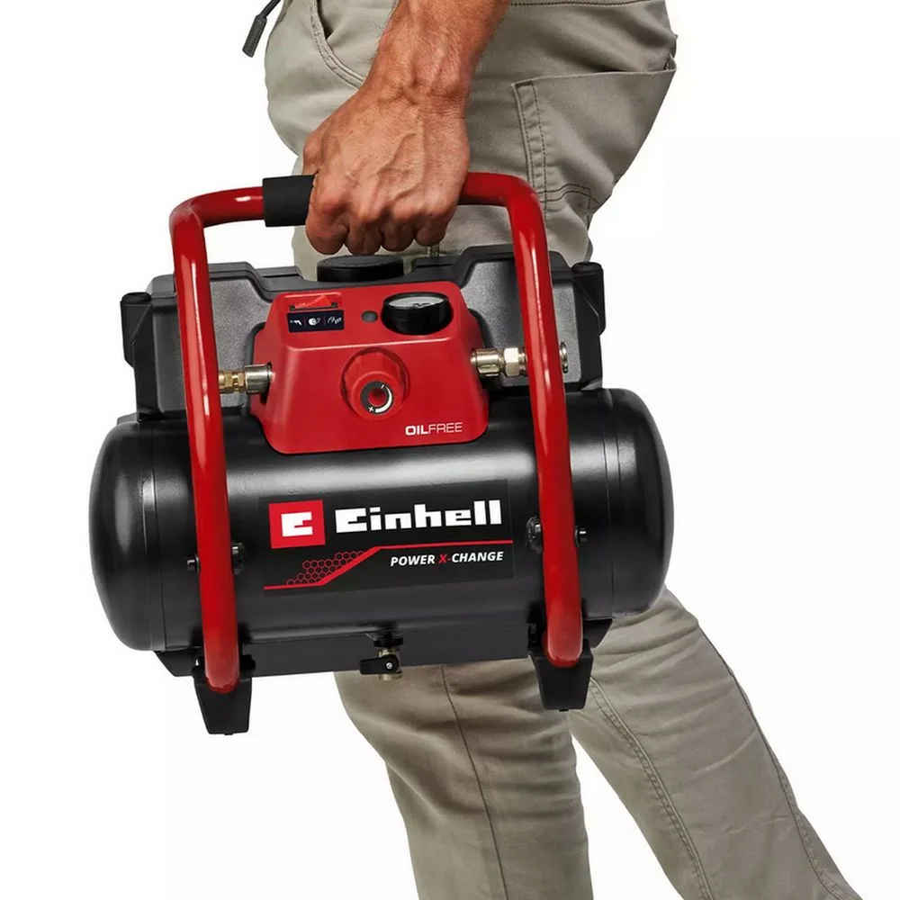 Compressor de Ar a Bateria 36V Sem Caregador e Bateria 150 Litros Sem Oleo Einhell TE-AC 36/150