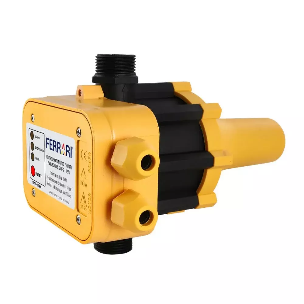 Controlador Automatico de Pressao Bomba Dagua Bivolt Ferrari CABF-1