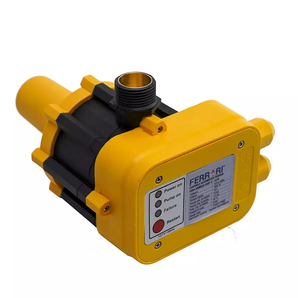 Controlador Automatico de Pressao Bomba Dagua Bivolt Ferrari CABF-1