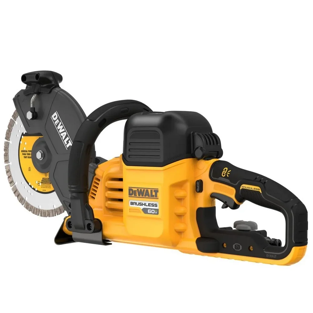 Cortadora a Bateria 60V Para Piso Asfalto Concreto Sem Carregador Bateria 229MM Dewalt DCS692B
