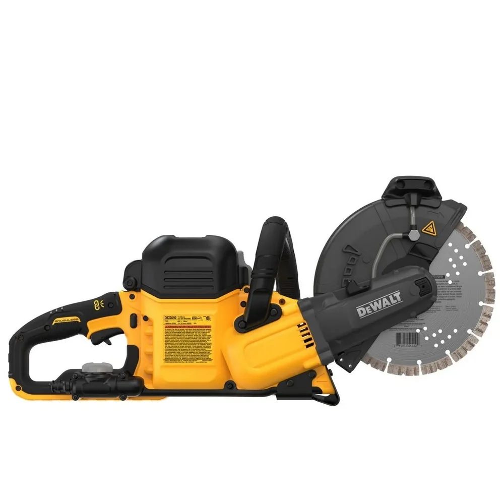 Cortadora a Bateria 60V Para Piso Asfalto Concreto Sem Carregador Bateria 229MM Dewalt DCS692B