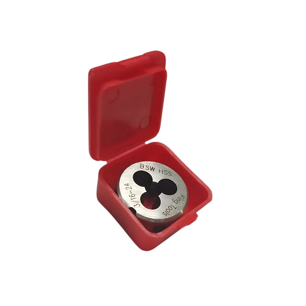 Cossinete Bsw Din 223b HSS 3/16X24FX20MM Kingtools 2503