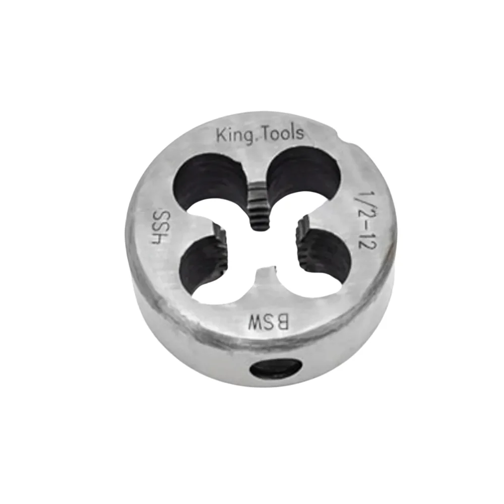 Cossinete Mf Din 223b HSS 12X1,25X38MM Kingtools 2501