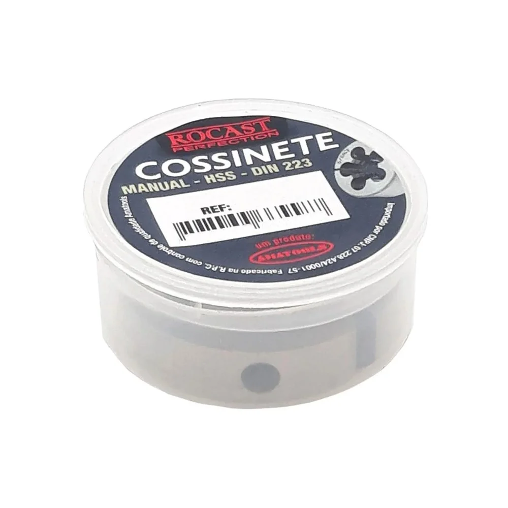 Cossinete Mg DIN 223B HSS 5X0,8X20MM Rocast 130006