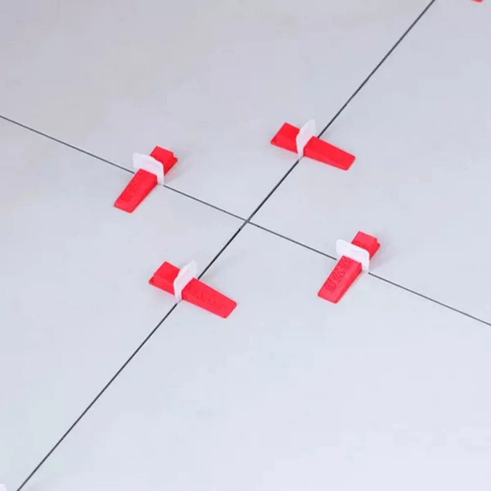 Cunha para Nivelamento Piso e Revestimento 50pc Vermelha Cortag 60694