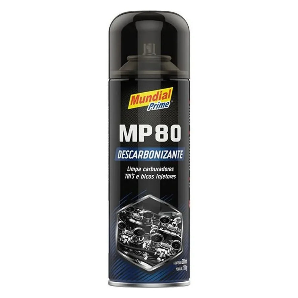 Descarbonizante Spray Limpa Carburador e Bico Injetor 300ML Mundial Prime MP80