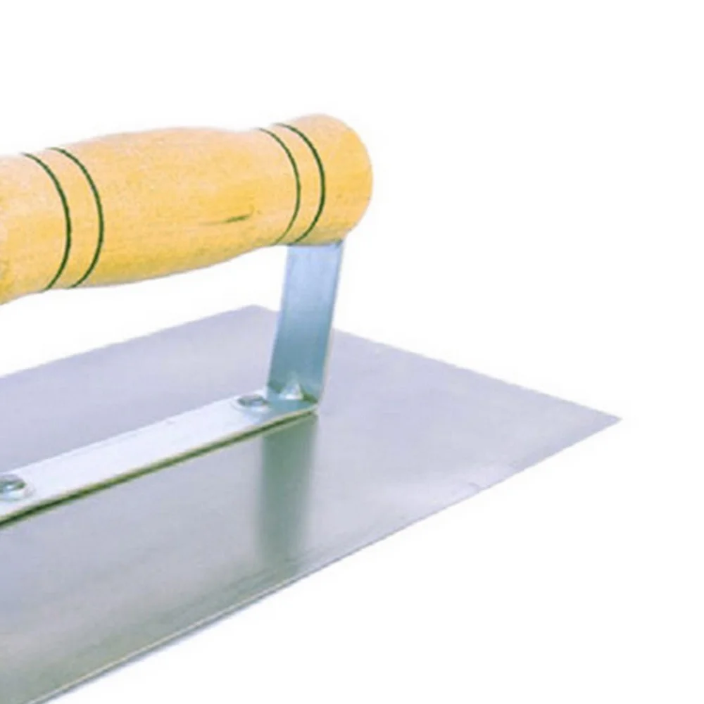 Desempenadeira de Aco Lisa Cabo de Madeira 240X120MM Thompson 97