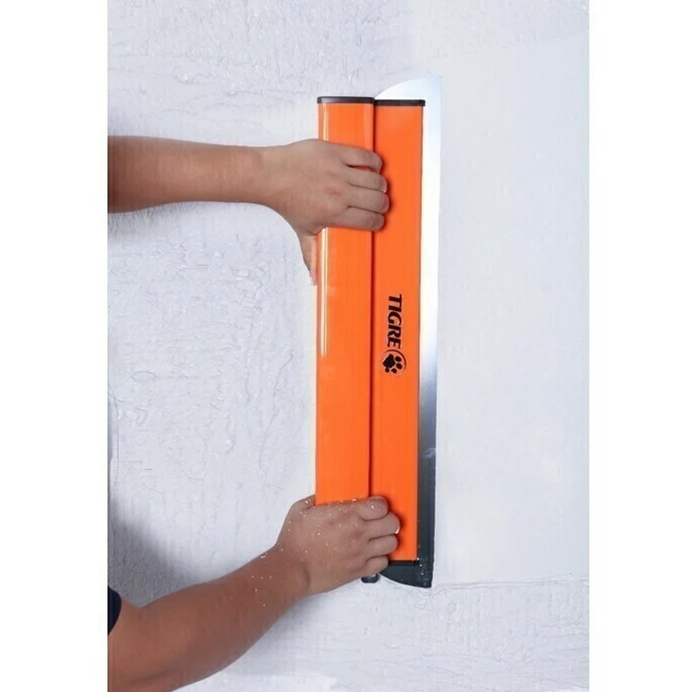 Desempenadeira de Aco Pro Para Massa Corrida e Massa Acrilica 250X400MM Tigre 2190-40
