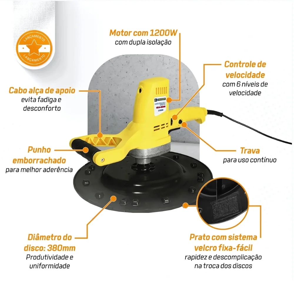 Desempenadeira Eletrica 380MM 110V Chiaperini CH D-1200E