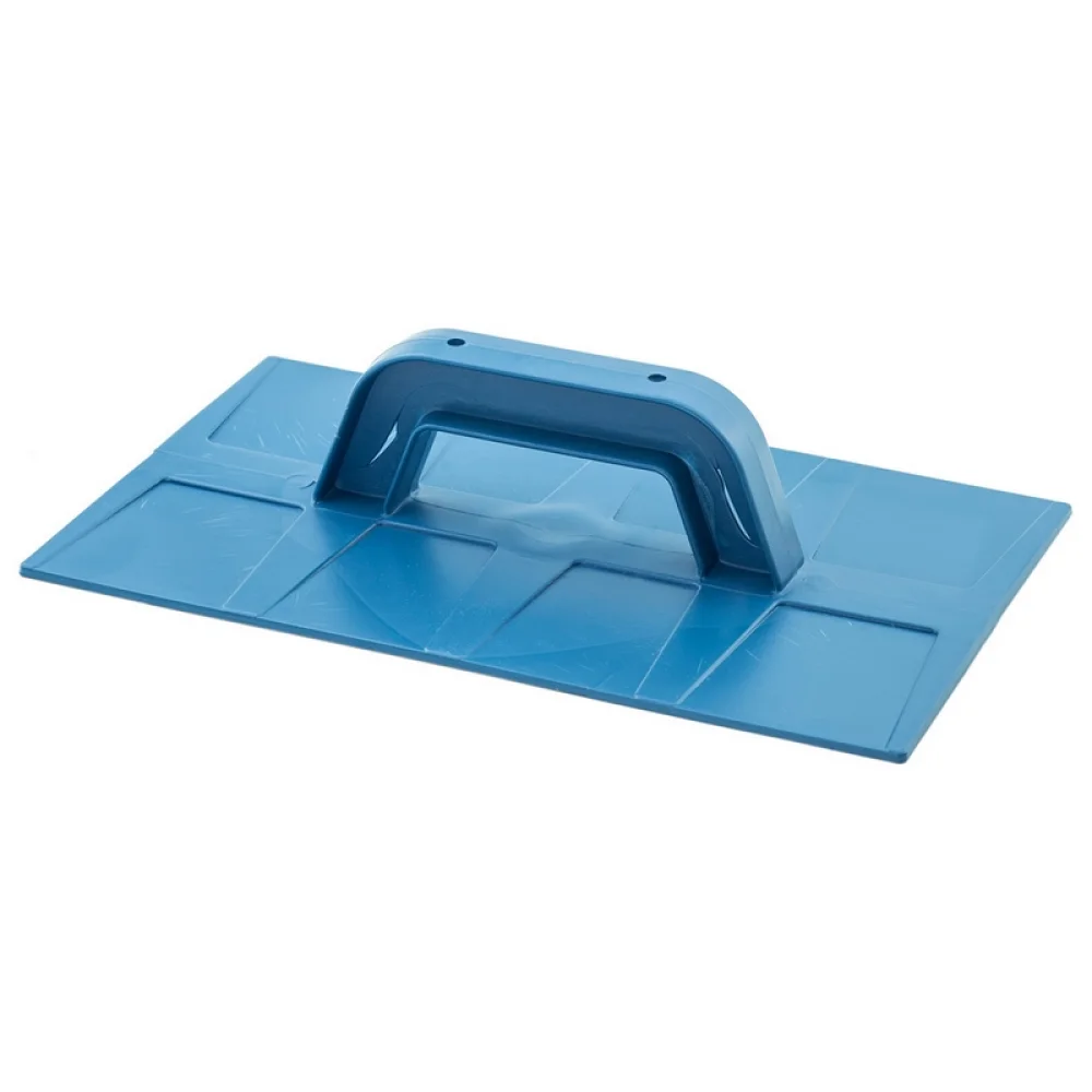 Desempenadeira Plastica Frisada Azul 300X180MM Thompson 1463
