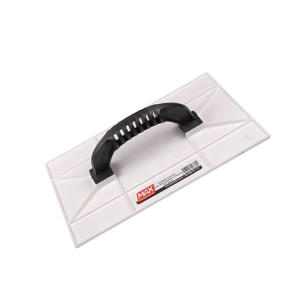 Desempenadeira Plastica Lisa Branca 300X170MM Max 29710